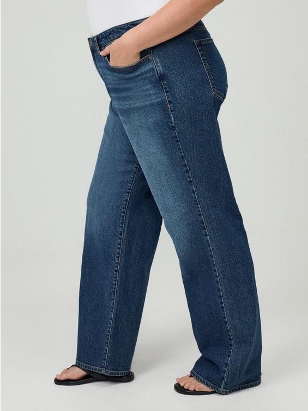 NWT Torrid Baggy High-Rise Straight Jean - Picture 15 of 16